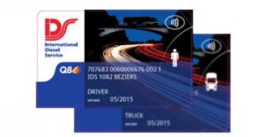 Truck and driver card